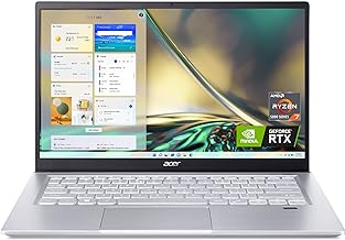 Acer Swift X SFX14-42G-R607 Creator Laptop | 14" Full HD 100% sRGB | AMD Ryzen 7 5825U | NVIDIA RTX 3050 Ti Laptop GPU | 1...