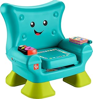 Fisher-Price Toddler Learning Toy Laugh & Learn Smart Stages Chair with Music Lights & Activities for Infants Ages 1+ Year...