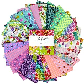 Tula Pink Untamed Charm Pack 42 5-inch Squares FreeSpirit Fabrics