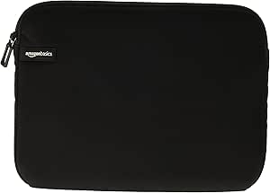 Amazon Basics 11.6-Inch Laptop Sleeve, Protective Case with Zipper - 24-pack, Black