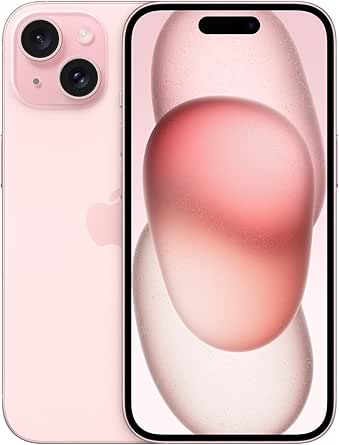 Boost Infinite iPhone 15 (128 GB) — Pink [Locked]. Requires unlimited plan starting at $60/mo.