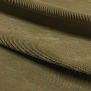 Corduroy Upholstery Fabric, Soft Velvet Feel Material for Sofas Pillows & Headboards, DIY Projects, Machine Washable and S...