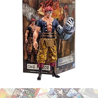 BANPRESTO Eustass K i d : 17cm DXF The Grandline Men Statue Figurine Vol.17 Bundled with 1 A.C.G. Compatible Theme Trading...