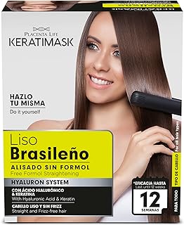 Be Natural Braziliaanse gladmakende set met keratine, groen