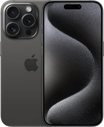 Boost Infinite iPhone 15 Pro (256 GB) — Black Titanium [Locked]. Requires unlimited plan starting at $60/mo.