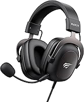 Headphone Fone de Ouvido Havit HV-H2002d, Gamer, com Microfone, Falante 53mm, Plug 3.5mm: compatível com XBOX ONE e PS4,...