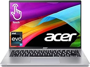 Acer Swift Go Intel Evo Thin & Light Premium Laptop 14" 1920x1200 100% sRGB Touch Screen Display Intel Core i7-1355U Intel...