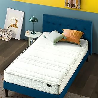 Image of ZINUS 6 Inch Foam and Spring Mattress, Twin, CertiPUR-US Certified Foams, Mattress in A Box, White