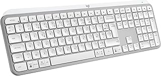 Logitech MX Keys S Clavier sans Fil Rechargeable USB C, Silencieux, Rétroéclairé, Touches Ergonomiques et Programmables, B...