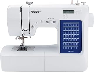 Brother CS7000X Computerized Sewing and Quilting Machine, 70 Built-in Stitches, LCD Display, Wide Table, 10 Included Feet,...