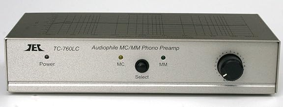 TEC TC-760LC Silver MM/MC Phono Preamp w/Level Control; Includes Optional Premium HIGH Power AC Adaptor