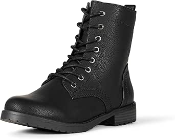 Amazon Essentials Women&#39;s Lace-Up Combat Boot