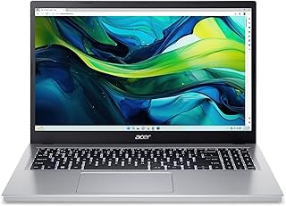 Acer Aspire Go 15 Slim Laptop | 15.6" Full HD IPS 1080P Display | Intel Core i3-N305| Intel UHD Graphics | 8GB LPDDR5 | 12...