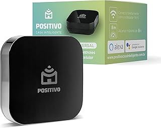 Smart Controle Universal Wi-Fi Positivo Casa Inteligente, All-in-One, Controle Pelo Celular ou Comando de Voz, Infravermel...