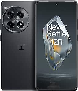 OnePlus 12R, 8GB RAM+128GB, Dual-SIM, US Factory Unlocked Android Smartphone, 5500 mAh Battery, 50MP Camera, 80W Fast Charging, 2024, Iron Gray