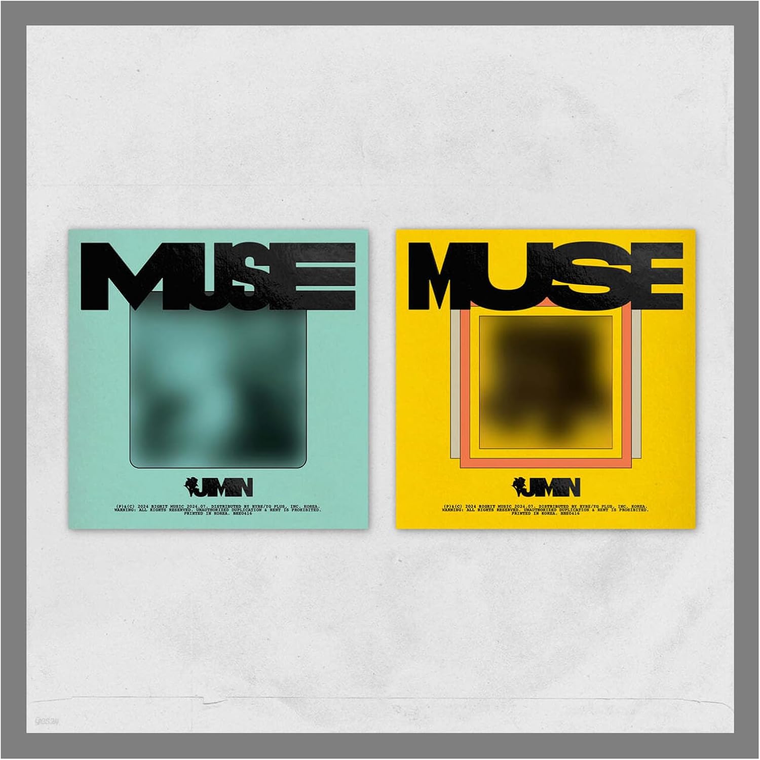 Amazon.co.jp: JIMIN MUSE 2nd Album Standard Random Version CD+1p Folded ...