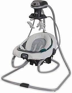 Graco DuetSoothe Swing and Rocker with Removable Swing Seat and 6 Swinging Speeds for Toddler Swing Seat and Swing Chair