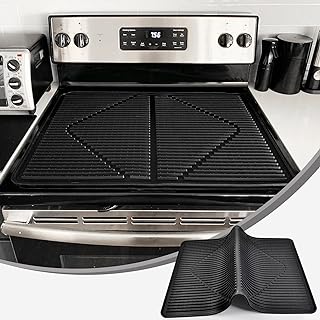 KindGa Stove Cover - Stove Top Covers for Electric Stove - More Thick - 28 x 20 Inch Stove Guard Stove Top Protector, Sili...