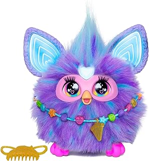 Furby Juguete interactivo de peluche color lila Versión en español