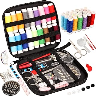 Sewing Kit Basic,Marcoon Needle and Thread Kit with Sewing Supplies and Accessories for Adults,Kids,Beginner,Home,Travel,E...