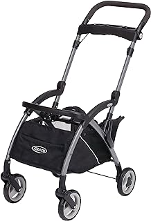 Graco SnugRider Elite Car Seat Carrier, Lightweight Frame, Travel Stroller Accepts any Graco SnugRide Infant Car Seat, Black