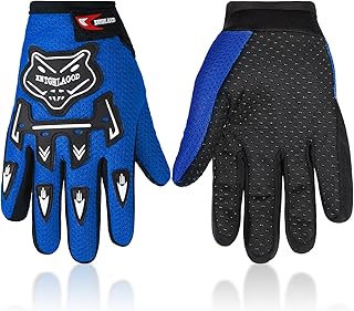 Frienda Kids Motorcycle Gloves Power Sports Racing Gloves Riding Dirty Bike Gloves Winter Bike Cycling Gloves for Riding C...