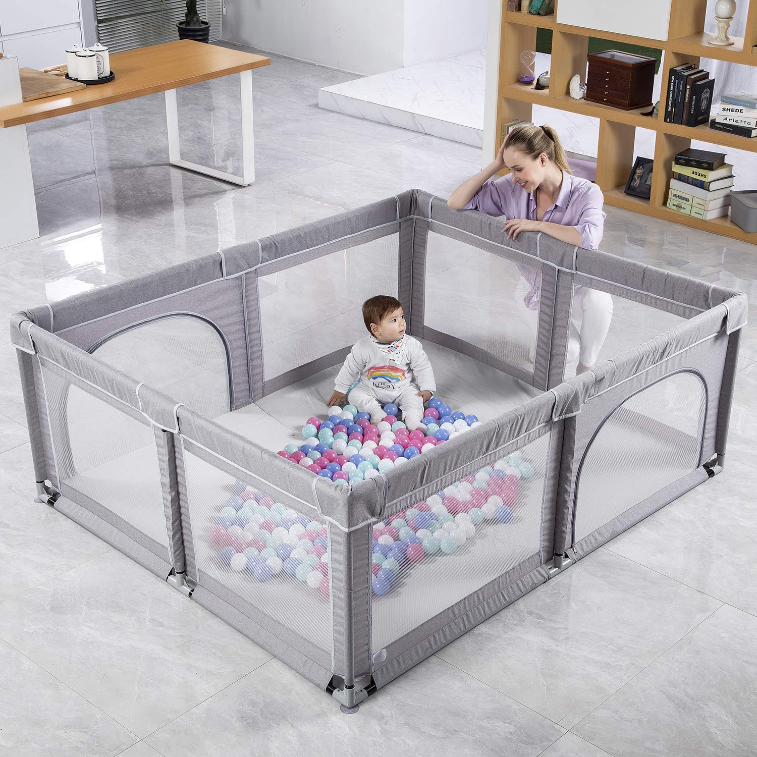 Photo 1 of Baby Playpen, Extra Large