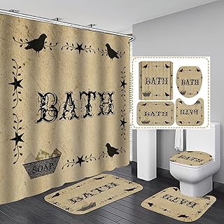 Magnificent primitive bathroom decor cheap Amazon Com Country Primitive Bathroom Decor