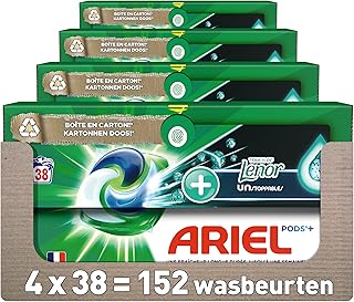 Ariel PODS+, Vloeibaar Wasmiddelcapsules 152 +Touch Van Lenor Unst