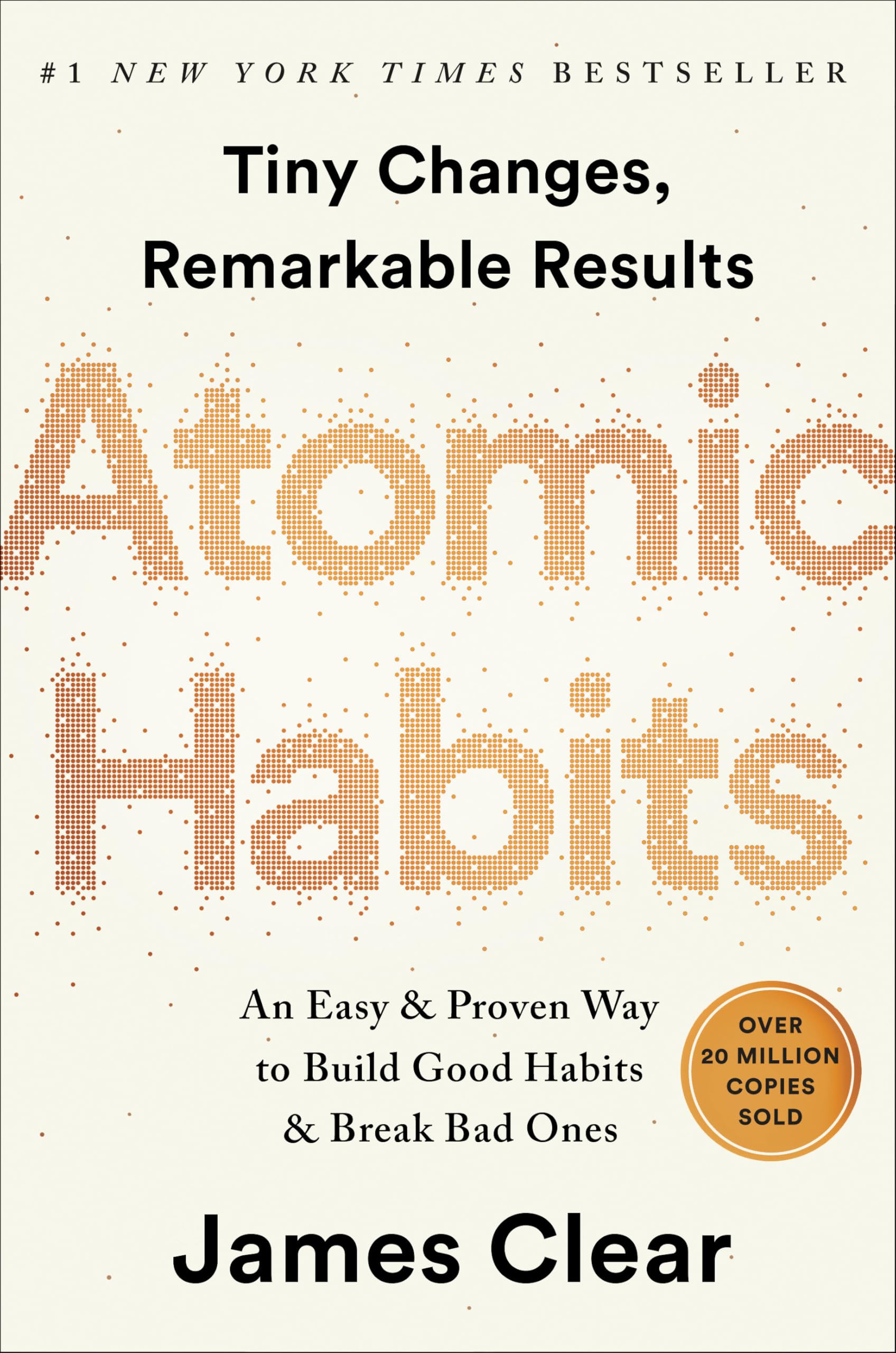 Cover image of Atomic Habits by James Clear