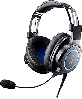 Audio-Technica ATH-G1 Premium Gaming Headset for PS5&Xbox Series X, Laptops, and PCs, with 3.5 mm Wired Connection, Detach...