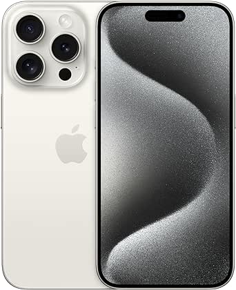 Boost Infinite iPhone 15 Pro (256 GB) — White Titanium [Locked]. Requires unlimited plan starting at $60/mo.