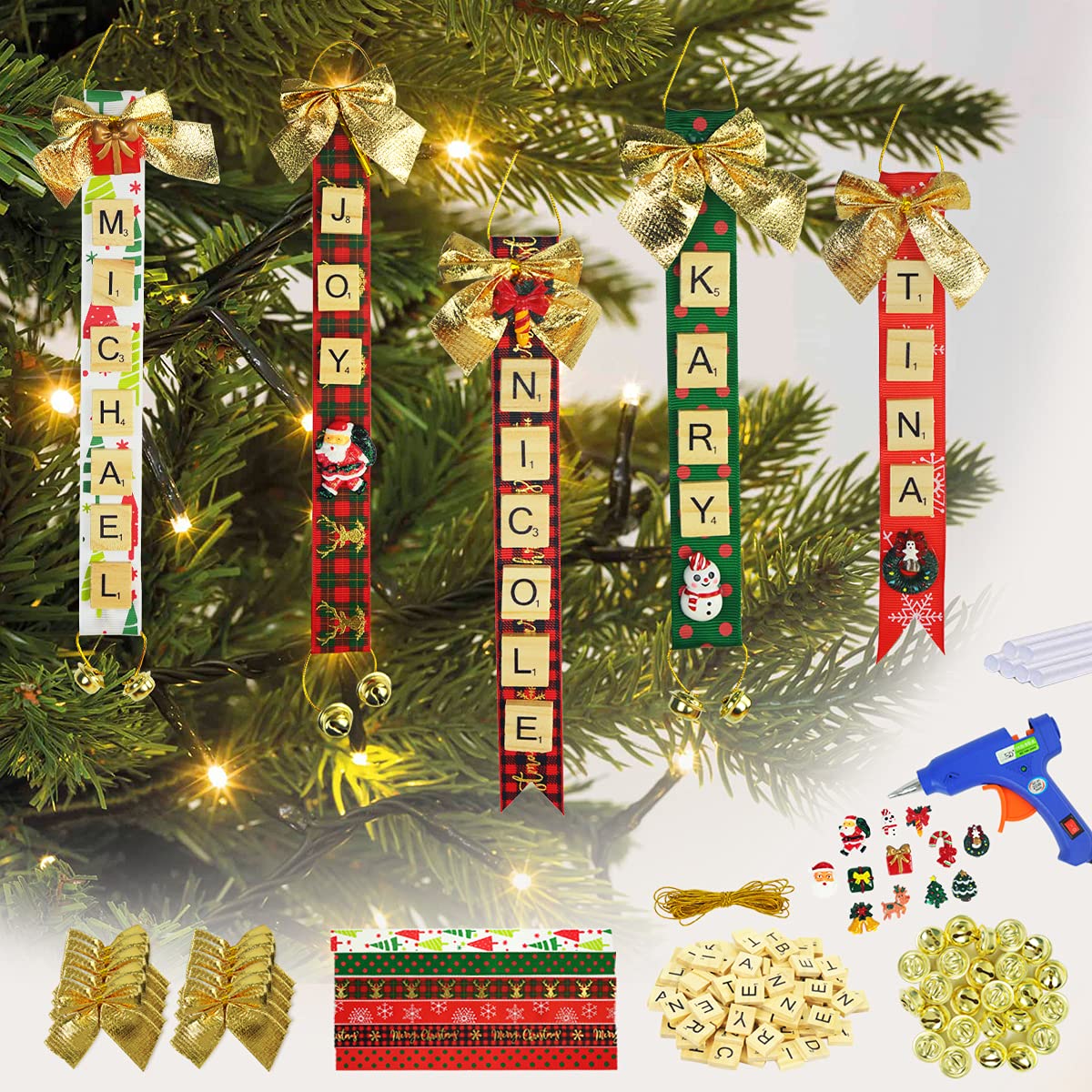 Amazon.com: UNIIDECO Christmas Crafts Ornament Kits for Adults ...