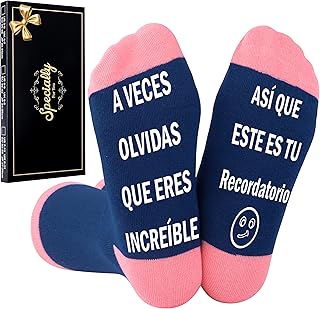 Rebundex Regalos Originales para Mujer Regalos para Mujer Cumpleaños Regalos Mujer Navidad, Calcetines Mujer Divertidos 3...