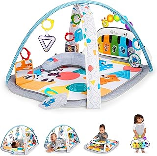 Baby Einstein, Gimansio de Actividades Musical para bebés 4en1 Kickin' Tunes con Piano, 70+ sonidos, 25+ min de música y l...