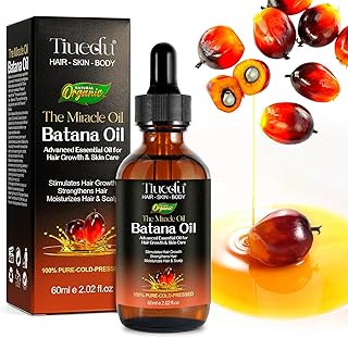 Batana Oil voor haar, Batana Oil Organic for Hair Growth, 100% natuurlijke en pure Batana-olie, haargroeiolie, hoofdhuidve...