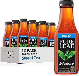 Pure Leaf Iced Tea Bottles Sweet, 18.5 Fl Oz (Pack of 12)