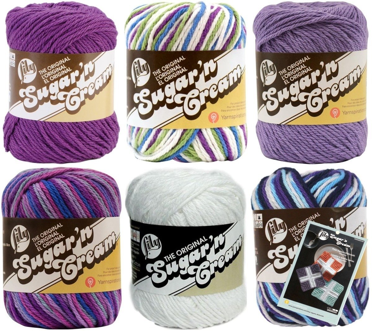 Crochet cotton yarn