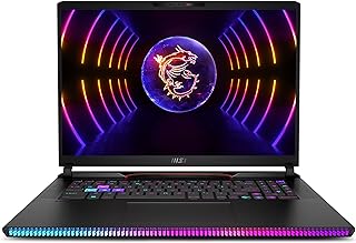 MSI Gaming Raider GE78 HX 14VIG-614FR Intel® Core? i9 i9-14900HX Ordinateur portable 43,2 cm (17") Quad HD+ 32 Go 2 To SSD...