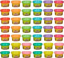 Play-Doh Bulk Handout 42-Pack of 1-Ounce Modeling Compound Cans, Non Candy Halloween Handout Toys & Party Favors, Kids...