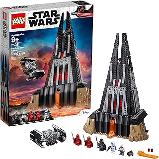 LEGO Star Wars Darth Vader's Castle 75251 Building Kit Includes TIE Fighter, Darth Vader Minifigures, Bacta Tank and More...