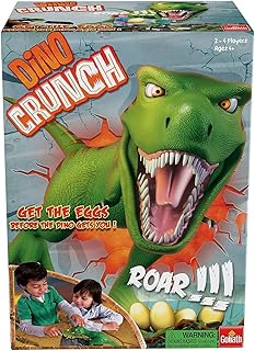 Dino Crunch by Goliath - Get The Eggs Before The Dino Gets You! by Goliath, Multi Color