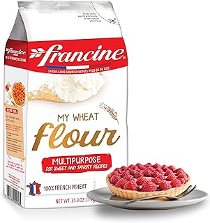 Francine Farine de Ble Tous Usages - French All Purpose Wheat Flour - 2.2 lbs