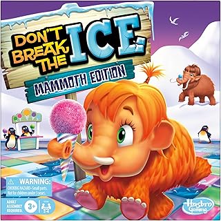 Don’t Break The Ice Mammoth Edition Board Game | Ages 3 and Up | 2 to 4 Players | Preschool and Kids Games (Amazon Exclusive)