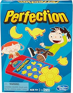 Hasbro Gaming Perfection Game for Kids | Popping Shapes and Pieces | Preschool Board Games for Clasroom | Back to School G...