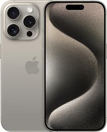 Boost Infinite iPhone 15 Pro (256 GB) — Natural Titanium [Locked]. Requires unlimited plan starting at $60/mo.