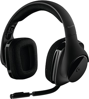 Logitech G533 Wireless Gaming Headset – DTS 7.1 Surround Sound – Pro-G Audio Drivers (Renewed)