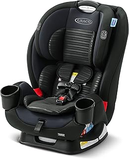 Graco TriRide 3-in-1 Reclining Car Seat, Clybourne - Rear & Forward Facing Car Seat, Highback Booster, Adjustable Headrest