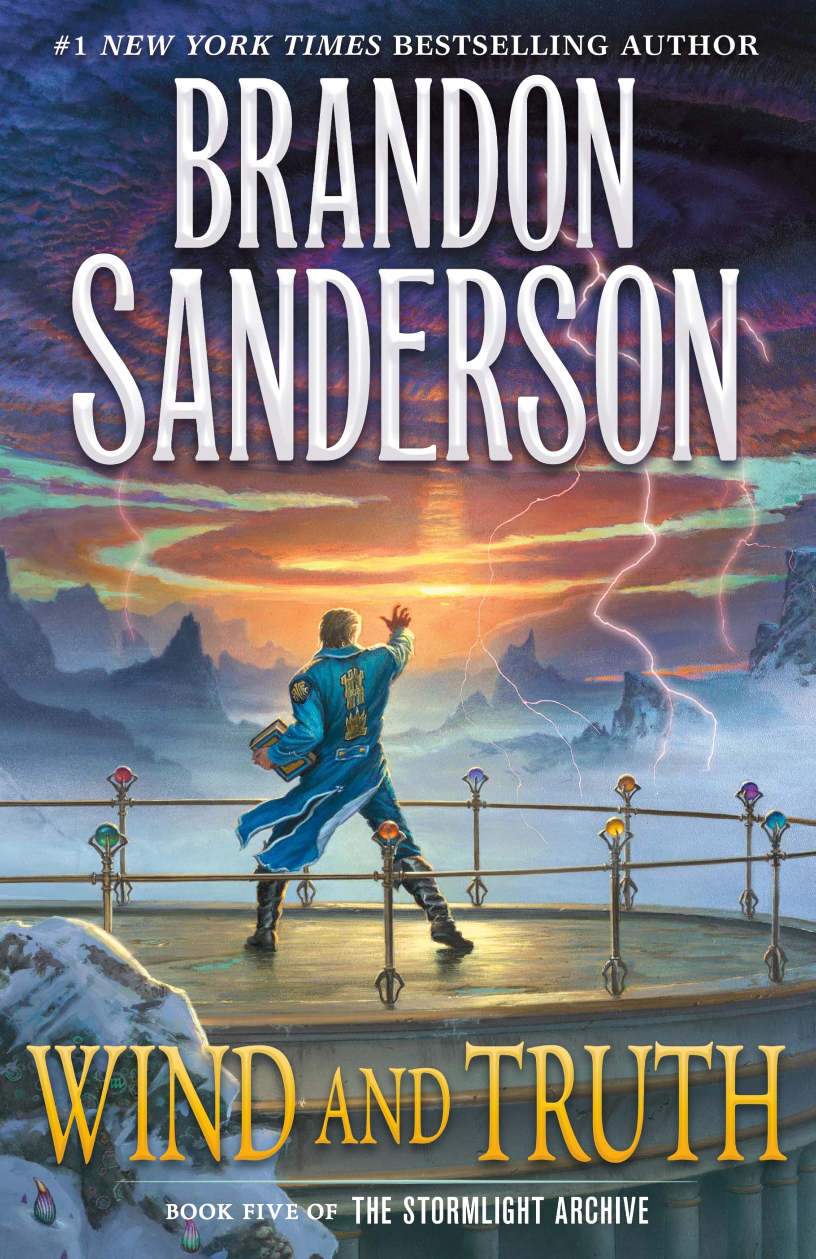 Cover image of Wind and Truth by Brandon Sanderson