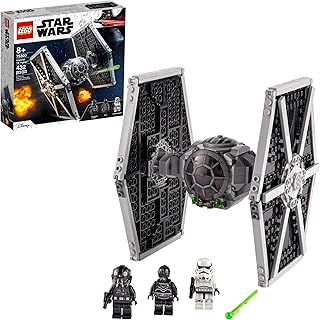 LEGO Star Wars Imperial TIE Fighter 75300 Building Toy with Stormtrooper and Pilot Minifigures from The Skywalker Saga For...